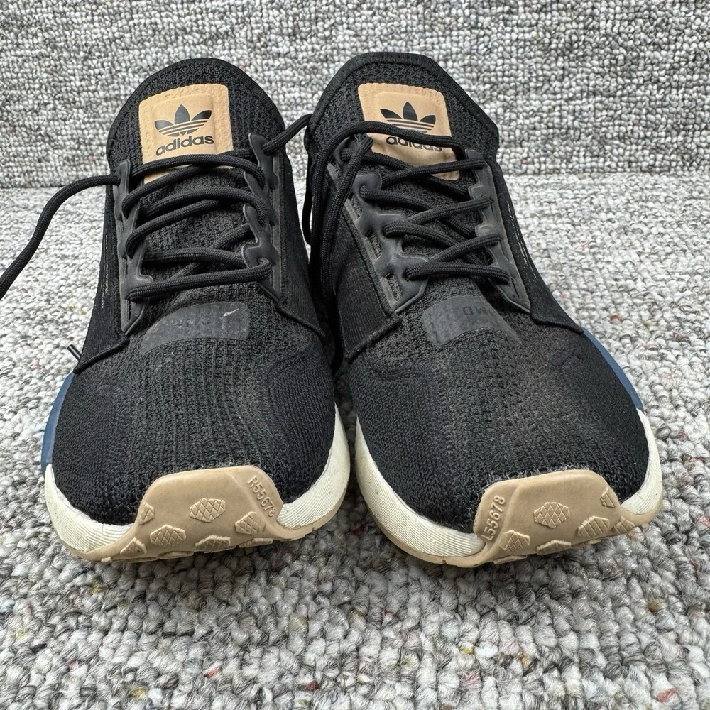 Adidas NMD_R1 V2 Shoes Mens 7 Boost Casual Sneaker GZ2573 Black Tan